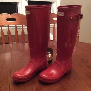 Hunter boots size 6- great condition